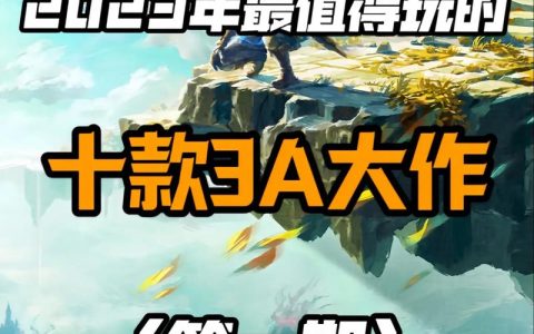 2026年最值得期待的8款3A大作预测盘点
