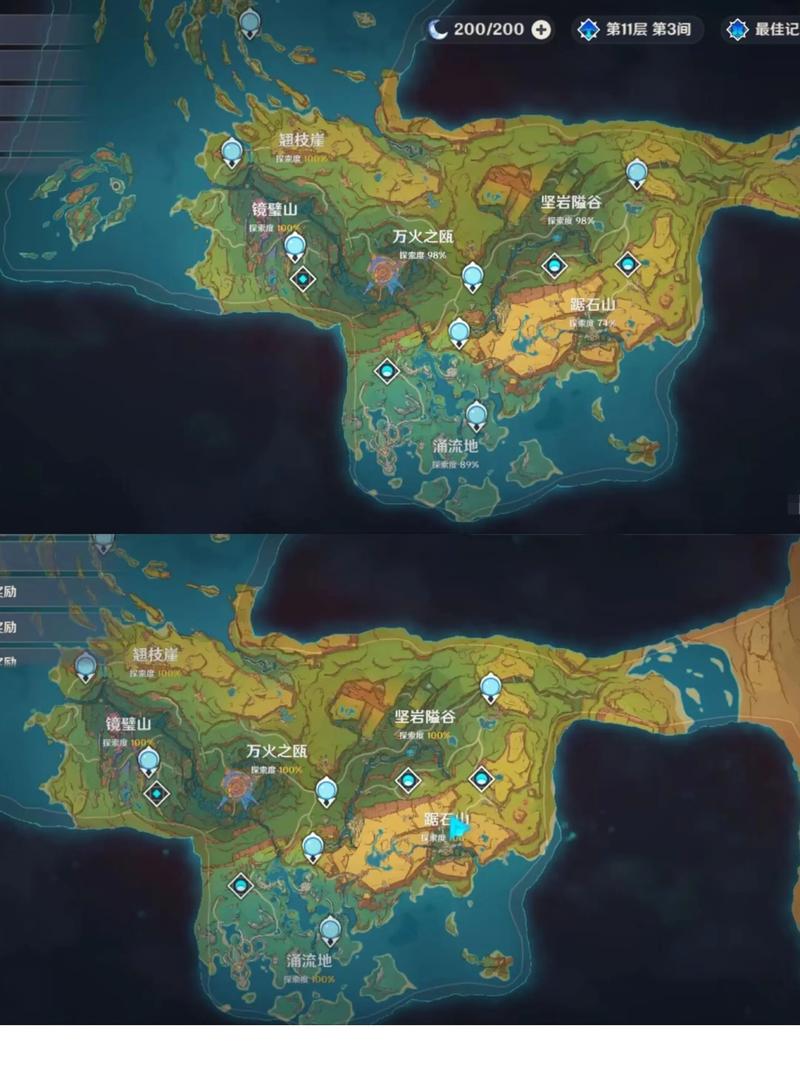 原神纳塔七天神像全收集路线，亲测高效跑图攻略