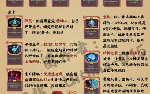 《杀戮尖塔2》S3赛季最强流派卡组搭配，亲测稳定通关