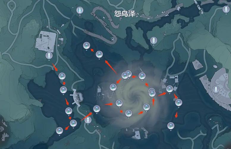 鸣潮最新开荒资源路线，5分钟速刷全地图采集点-1